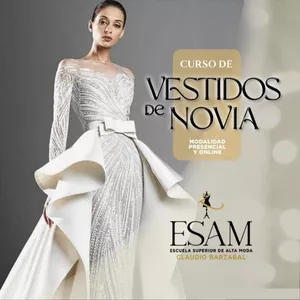 Imagen de portada para Evento online CURSO VESTIDOS DE NOVIA