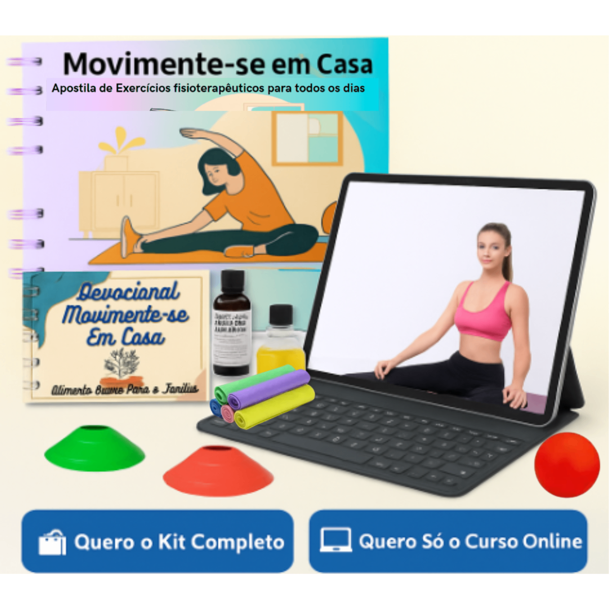 Movimente-se em Casa — 22 exercícios guiados para mobilidade promoção, recuperação da saúde, emagrecimento e bem-estar