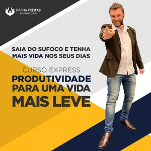 Imagem de capa para o Curso online PRODUTIVIDADE PARA UMA VIDA MAIS LEVE