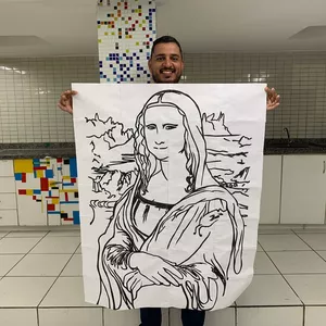 Imagem de capa para o Ebook PAINEL COLETIVO - MONALISA