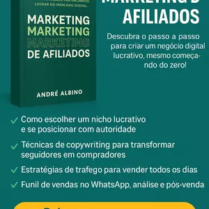 Imagem de capa para o Ebook Ebook metodos avançado de marketing de afiliados