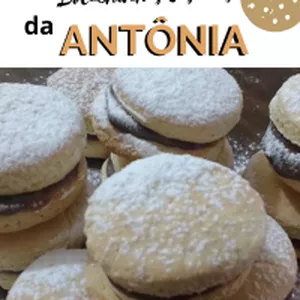 Imagem de capa para o Ebook Bolachinhas Caseiras da Antônia 🍪