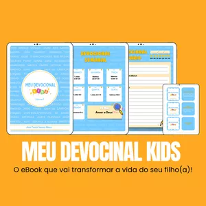 Imagem de capa para o Ebook Meu Devocional Kids