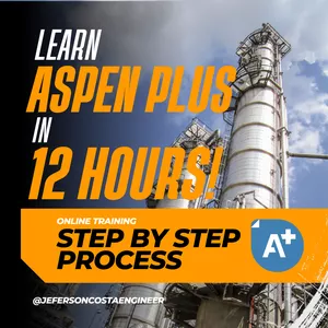 Cover image for Online course ASPEN PLUS BOOSTER