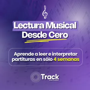 Imagen de portada para Curso online Lectura Musical Desde Cero – Lee, interpreta y domina partituras en 4 semanas