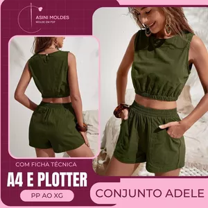 Imagem de capa para o Curso online CONJUNTO ADELE - Molde em PDF