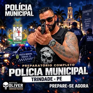 Imagem do curso 👮‍♂️ PREPARATÓRIO COMPLETO GUARDA MUNICIPAL DE TRINDADE - PE 👮‍♂️ GCM - INSTITUTO ÓLIVER