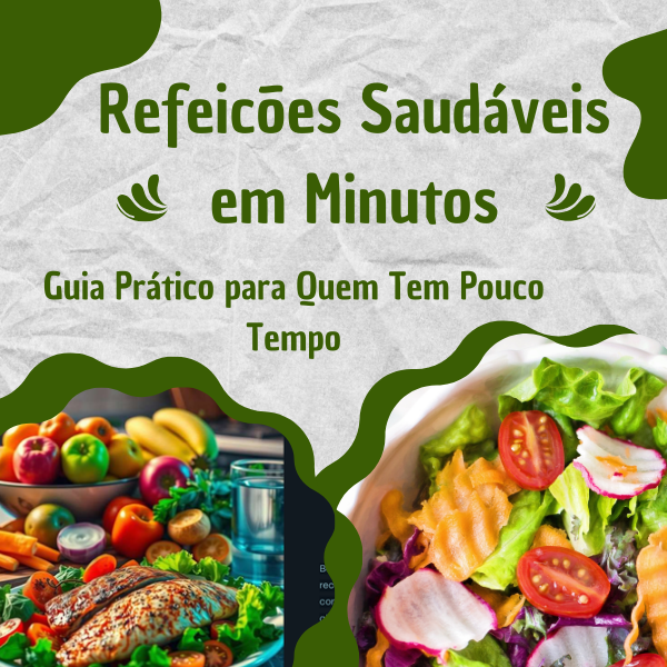 Imagem de Refeicoes Saudáveis em Minutos: Guia Prático para Quem Tem Pouco Tempo criado por Marcos na hotmart