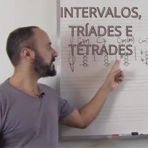 Curso INTERVALOS, TRÍADES E TÉTRADES