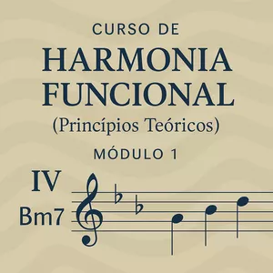Imagem de capa para o Curso online Curso de Harmonia Funcional (Princípios Teóricos) Módulo 1