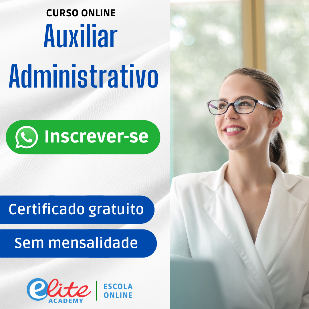 Imagem de Curso de Auxiliar Administrativo + Certificado criado por Carlos na hotmart