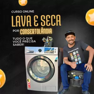 Imagem de capa para o Curso online CURSO DE LAVA E SECA CONSERTOLÂNDIA