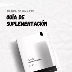 Imagen de portada para Ebook Guia de suplementación detallada