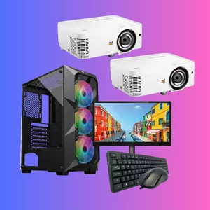 Imagem de capa para o Curso online Como fazer uma projeção com dois projetores em Blend 