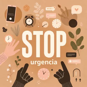 Imagen de portada para Ebook Cómo dejar de reaccionar como si todo fuera  urgente. Guía práctica para recuperar la calma y el control en un mundo acelerado