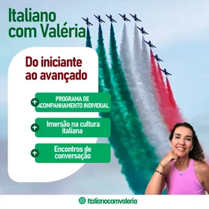 Imagem de capa para o Curso online Italiano com Valeria