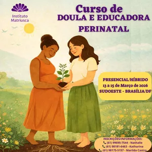 Imagem de capa para o Curso online CURSO DE DOULA E EDUCADORA PERINATAL HIBRIDO