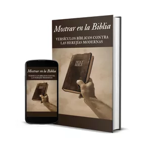 Imagen de portada para Ebook 📖 Mostrar en la Biblia: Versículos Bíblicos contra las Herejías Modernas