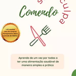 Imagem de capa para o Ebook Ebook Comendo Sem Culpa