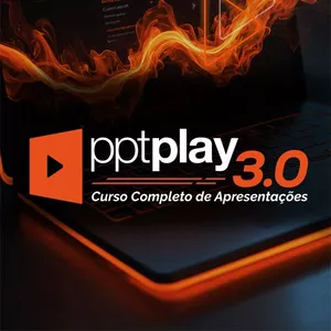 Imagem de capa para o Curso online PPTPlay 3.0 - Curso Completo de Apresentações