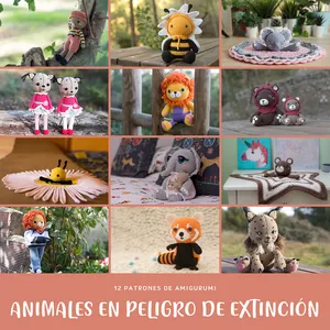 Imagen de portada para Ebook Amigurumis en Peligro de Extinción