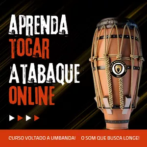 Imagem de capa para o Curso online Curso de Atabaque e Canto - Umbanda