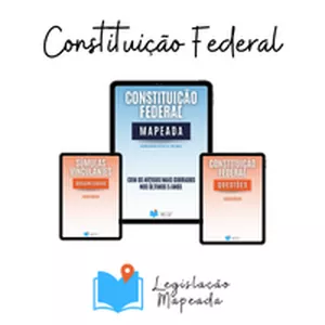 Imagem de capa para o Ebook Legislação Mapeada - CF/88
