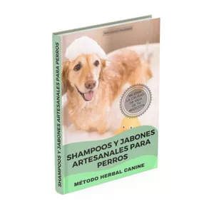 Imagen de portada para Ebook Shampoos y Jabones Naturales Para Perros + Certificado.