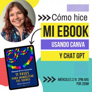 Imagen de portada para Curso online Cómo hice mi eBook con Canva y Chat GPT