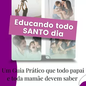Imagem de capa para o Ebook Educando todo SANTO dia