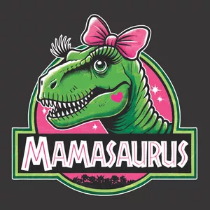 Cover image for Online course Fun dinosaur logo - Dinosario logo divertido - Mamasaurus
