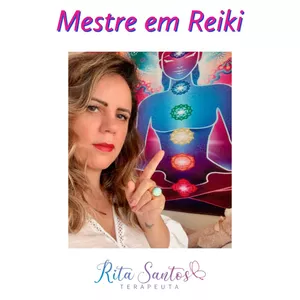 Imagem de capa para o Curso online Curso de Reiki do Nível I ao Mestrado 