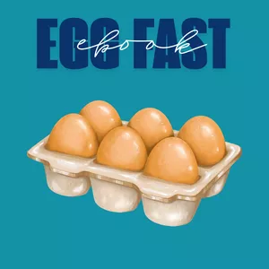Imagem de capa para o Ebook Egg Fast da Jhana