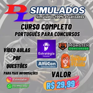 Imagem do curso Curso de Português Completo