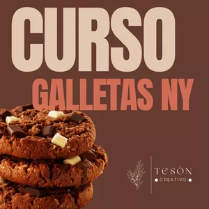 Imagen de portada para Curso online CURSO DE NY COOKIES DE AUTOR 
