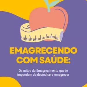 Imagem de capa para o Ebook Emagrecendo com Saúde: o guia prático e descomplicado para perder peso de maneira saudável