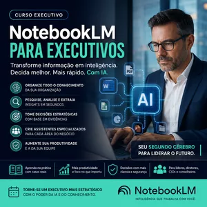 Imagem do curso Curso NotebookLM para Executivos