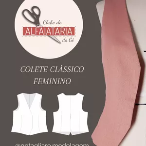 Imagem de capa para o Curso online Colete Clássico Feminino