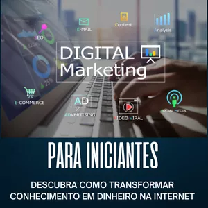 Imagem de capa para o Curso online Marketing Digital para Iniciantes