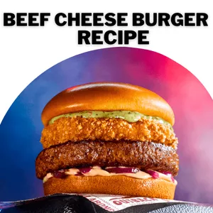Cover image for Ebook Beef Cheese Burger Recipe