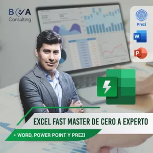 Imagen de portada para Curso online Excel Fast Master 📈⚡: Cero a Experto y más bonos