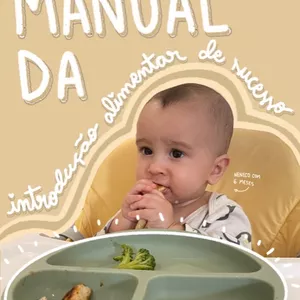Imagem de capa para o Ebook Manual da Introdução Alimentar de sucesso