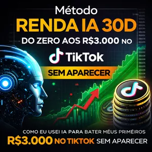 Imagem do curso Método Renda IA 30D – Do Zero aos R$3.000 no TikTok Sem Aparecer