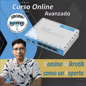 Imagen de portada para Curso online Domina Mikrotik como un Experto