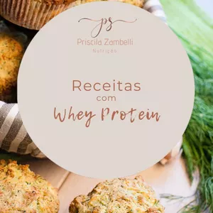 Imagem de capa para o Ebook Ebook: Receitas com Whey Protein 