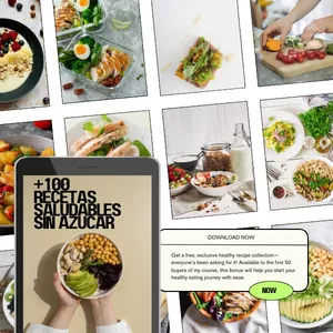 Imagen de portada para Ebook 100 RECETAS SALUDABLES SIN AZUCAR