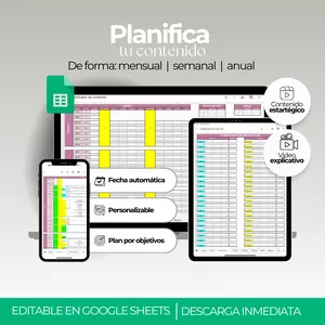 Imagen de portada para Ebook Planificador de contenido