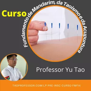 Imagem de capa para o Curso online Fundamento de Mandarim, da Taoismo e da Acupuntura