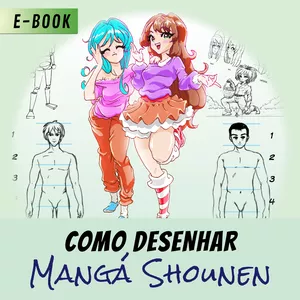 Imagem de Como desenhar Mangá Shounen criado por Mateus Machado Custódio na hotmart
