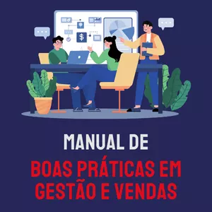 Imagem de capa para o Ebook Manual de Boas Práticas em Gestão e Vendas